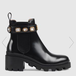 Black Gucci boots